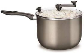 Pipoqueira com Tampa de Vidro MTA 4,8 litros Dourada