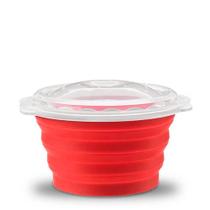 Pipoqueira de Silicone Cuisinart Vermelha 21CM