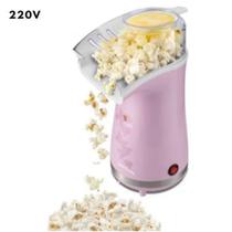 Pipoqueira Elétrica Britânia Poplite Inox Rosa 1200w 220v