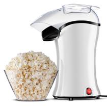 Pipoqueira elétrica com bico direcionador 1200 watts branca- PopFlix (220V)