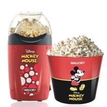 Pipoqueira Elétrica Disney Mickey Mallory +balde Pipoca