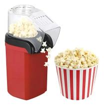 Pipoqueira Elétrica Fexan Sem Óleo Saudável Popcorn Portátil