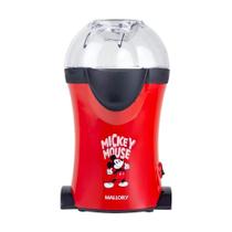 Pipoqueira Elétrica Mallory Mickey Mouse Pipocas Sem óleo Vermelha 110V Pipoqueira Elétrica Mallory Mickey Mouse Pipocas Sem óleo Vermelha 110V