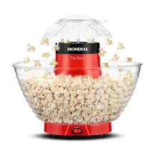 Pipoqueira Elétrica Mondial Pop Bowl Pp-05 Vermelho 220V Pipoqueira Elétrica Mondial Pop Bowl Pp-05 Vermelho 220V