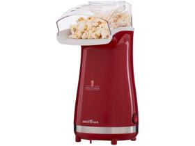 Pipoqueira Elétrica Portátil Sem Óleo Britânia PopLite BPI01VI Vermelha