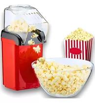 Pipoqueira Elétrica Sem Óleo 110v Vermelha 1200w Saudável Ar Cor Vermelho 127v