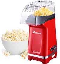 Pipoqueira Elétrica Sem Óleo Saudável Pipoca Sequinha Cor Vermelho 110v