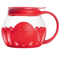 Pipoqueira Micro-Pop Ecolution de Vidro 1,5 Quartos Vermelha Pipoqueira Micro-Pop Ecolution de Vidro 1,5 Quartos Vermelha