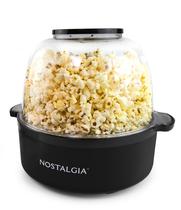 Pipoqueira Nostalgia de 6 Litros com Tecnologia Quick-Heat - Preta
