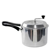 Pipoqueira Panela N 20 Doce Sal Fitness Alumínio Polido 4L Pipoca