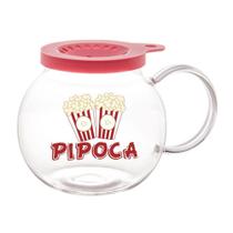 Pipoqueira Para Micro-ondas de Vidro Pipoca Fitness Lyor