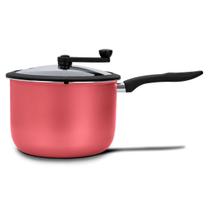 Pipoqueira Pic Poc Antiaderente Brinox 4,2 Litros Vermelha 20 cm
