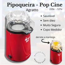 Pipoqueira POP CINE - com dosador - Agratto Pipoqueira POP CINE - com dosador - Agratto