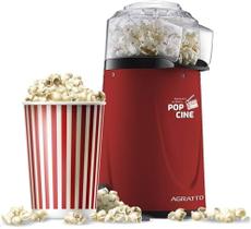 Pipoqueira pop cine pp02 vermelha com dosador 1200w 220v agratto Pipoqueira pop cine pp02 vermelha com dosador 1200w 220v agratto