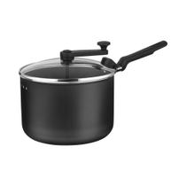 Pipoqueira Tramontina Loreto em Alumínio com Revestimento em Antiaderente Starflon Max Grafite 20 cm 3,5 L Pipoqueira Tramontina Loreto em Alumínio com Revestimento em Antiaderente Starflon Max Grafite 20 cm 3,5 L