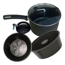 Pipoqueira Vidro Multiuso Vapor 7 Em 1 Panela Antiaderente Pipoqueira Vidro Multiuso Vapor 7 Em 1 Panela Antiaderente