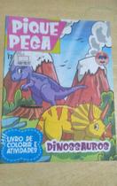 Pique Pega 17 - Dinossauros - Livro de colorir e atividades