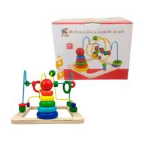 Piramide Arco Iris com Labirindo Didático Aramado Educativo