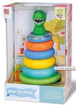 Pirâmide Argolas Dino 8175 - Diver Toys Pirâmide Argolas Dino 8175 - Diver Toys