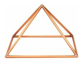 Pirâmide Cobre 16 Cm Radiestesia - Zots