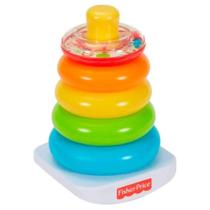Pirâmide de Argolas Coloridas Fisher-Price Brinquedo para Bebês