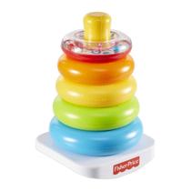 Pirâmide de argolas colorido fisher-price - mattel n8248/gkw58 Pirâmide de argolas colorido fisher-price - mattel n8248/gkw58