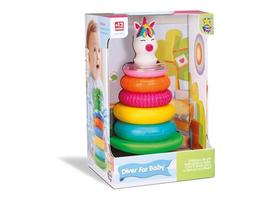 Pirâmide de Argolas Unicórnio- Diver Toys
