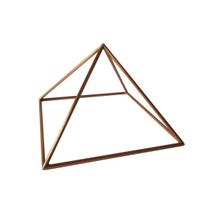 Pirâmide de Cobre Vazada - 16 cm - Zots
