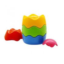 Piramide De Encaixe Didático 12m + Poliplac