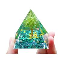 Pirâmide De Energia De Ametista Orgonite Cristais De Cura Reiki Ferramenta De Chakra Pedras De
