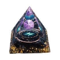 Pirâmide De Orgone De Ametista Peridoto, Energia De Cristal De Cura, Doze Constelações, Ferramenta