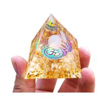 Pirâmide de Orgonite Ametista - Reiki, Cura e Equilíbrio dos Chakras