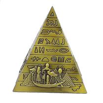 Pirâmide Egipcia Miniatura 10 Cm Alt. 4 Desenhos Pirâmide Egipcia Miniatura 10 Cm Alt. 4 Desenhos