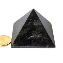 Pirâmide Obsidiana Negra 60 a 70mm entre 150 a 200g Classe A - CristaisdeCurvelo