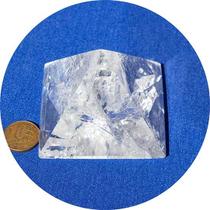 Pirâmide Quartzo Cristal Pedra Natural Qualidade Boa 51mm