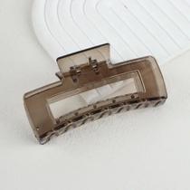 piranha de cabelo grande Garra De Cabelo Formato Quadrado Minimalista Presilha Quadrado Tubarão piranha de cabelo grande Garra De Cabelo Formato Quadrado Minimalista Presilha Quadrado Tubarão