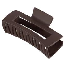 Piranha De Cabelo Retangular Marrom Fosco Grande Proart Piranha De Cabelo Retangular Marrom Fosco Grande Proart