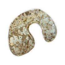 Piranha Grande Oval Marmorizada para Cabelo