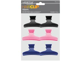 Piranha para Cabelo Vertix Com 6 unidades - 3004 Piranha para Cabelo Vertix Com 6 unidades - 3004