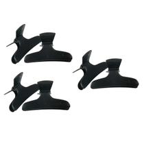 Piranha Plástica Grande Preta com 6 Unid Ref: 3214 Santa Clara