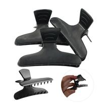 Piranha Plástica Prendedor de Cabelo Presilhas Salão Grande Santa Clara 6Und