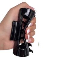 Piranha, presilha Cabelo Retangular Média Silicone Não Quebra