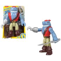 Pirata Tubarão Boneco Xl Imaginext - Mattel HLB72-HLB73