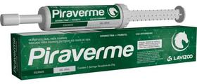 Piraverme Gel Oral 25 Gr - Vermifugo P/ Equinos - Lavizoo