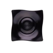 Pires Para Xícara de Café Quadrada 14x14 Preto em Policarbonato Linha Profissional Cook