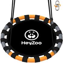 Pires Swing HeyZoo de 122 cm com tampa giratória de 360 de 408 kg Pires Swing HeyZoo de 122 cm com tampa giratória de 360 de 408 kg