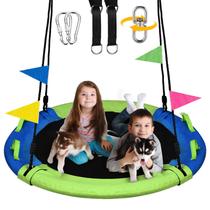Pires Tree Swing HeyZoo 110 cm com alça giratória e suspensa