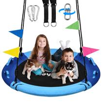 Pires Tree Swing HeyZoo de 109 cm com rotação de 360, azul