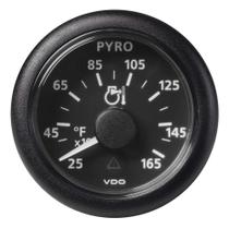 Pirômetro Veratron ViewLine 52mm 250C a 1650C Preto VDO Pirômetro Veratron ViewLine 52mm 250C a 1650C Preto VDO