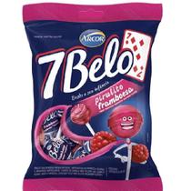 Pirulito 7 belo framboesa 500g arcor